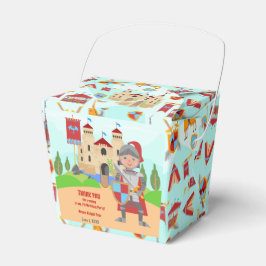 Ritterturnier im Mittelalter Geburtstagsparty Geschenkschachtel