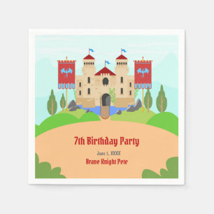 Ritterturnier Junge Geburtstagsparty Serviette