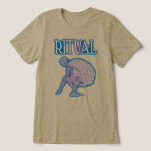 Ritual verblasst Tri-Blend shirt