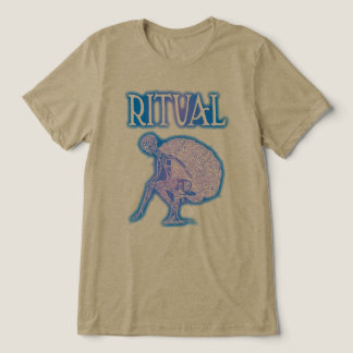 Ritual verblasst Tri-Blend shirt
