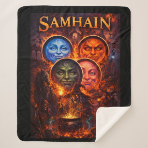 Rituelle himmlische Mondgesichter Gothic-Fantasy-F Sherpadecke