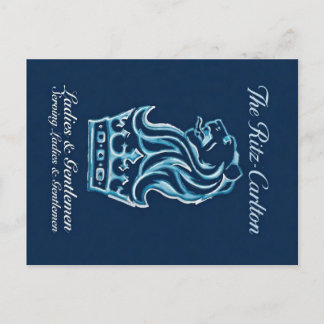 Ritz-Carlton Inspirierte Postkarte |