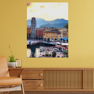 Riva del Garda Italien Poster