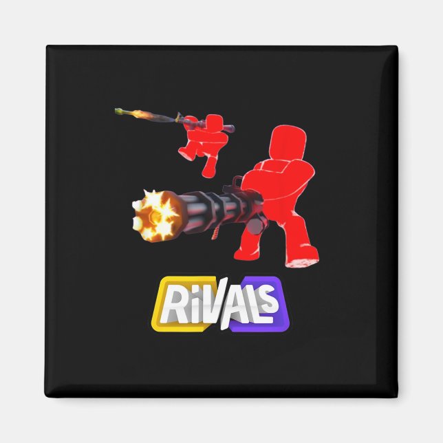 Rivals Game Merch  Magnet (Vorne)