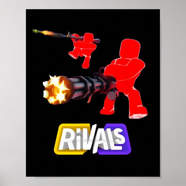 Rivals Game Merchandise  Poster (Vorne)