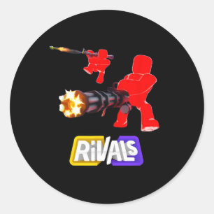Rivals Game Merchandise Runder Aufkleber