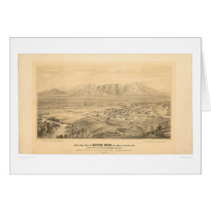 Rive, carte panoramique 1877 (1404C) de CA
