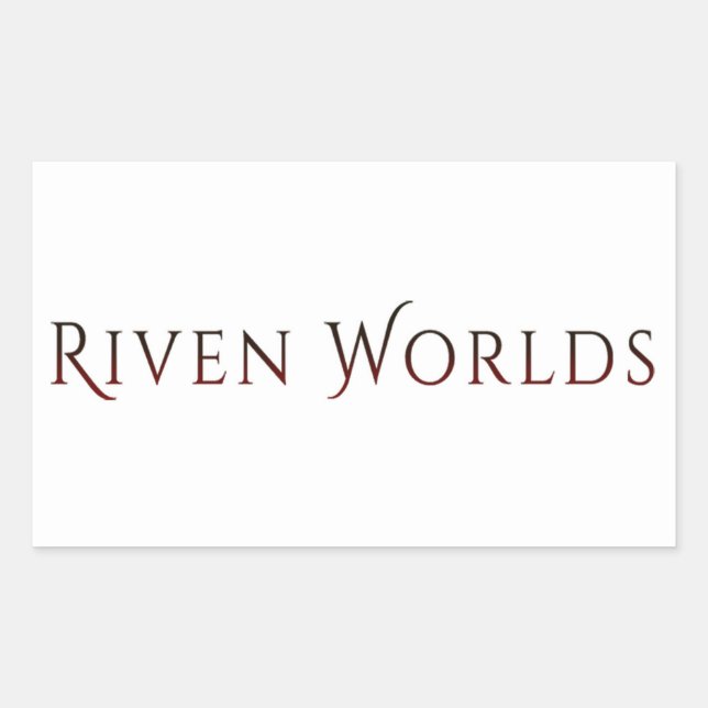 Riven Worlds Sticker (Vorderseite)