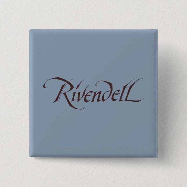 Rivendell Name Solid Button (Vorderseite)