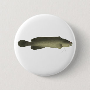 River Blackfish Print, Value Poster Paper (Matte) Button