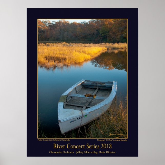 River Concert Series 2018 - Poster 18x24 (Devant)