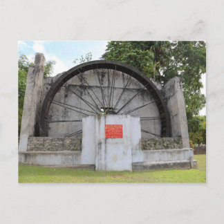 River Estate Water Wheel, Carte postale Trinidad