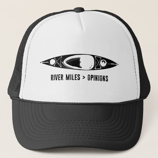 River Miles > Opinions Kayak Truckerkappe (Vorderseite)
