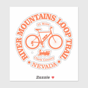 River Mountains Loop Trail (Radfahren) Aufkleber