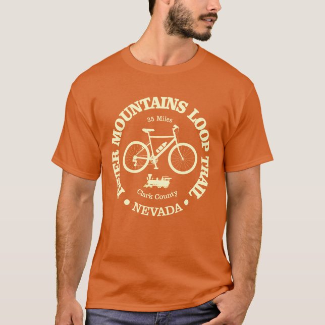 River Mountains Loop Trail (Radfahren) T-Shirt (Vorderseite)
