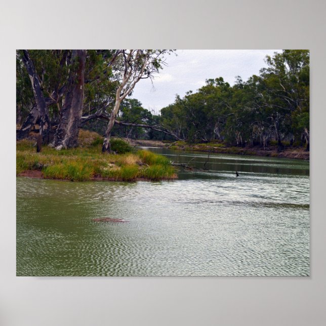 River Murray Australia The Bend, Poster (Devant)