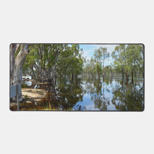 River Murray Floods Paringa Australia, Deskmat (Vorderseite)