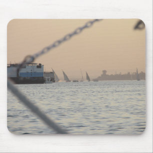 River Nile Sunset Mouse Mat Mousepad