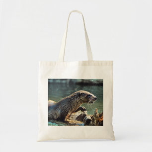 River Otter Animal-Lover's Wildlife Foto Tragetasche