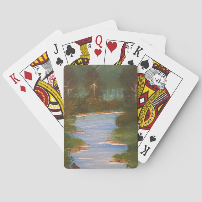 River Playing Cards Spielkarten (Rückseite)