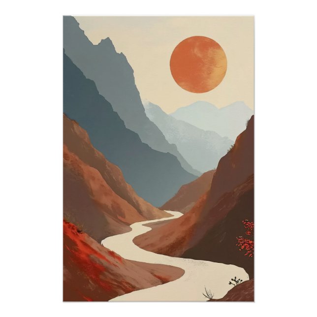 River Poster (Vorderseite)