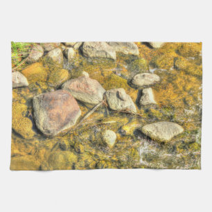 River Rocks Geschirrtuch