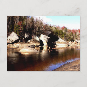 River Rocks Postkarte