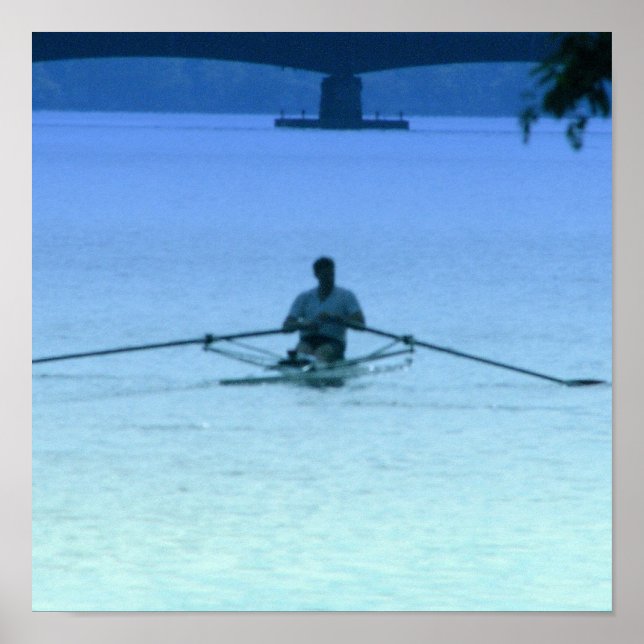 River Sculling Poster (Vorne)
