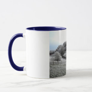 River Valley ein frostiger Morgen Tasse