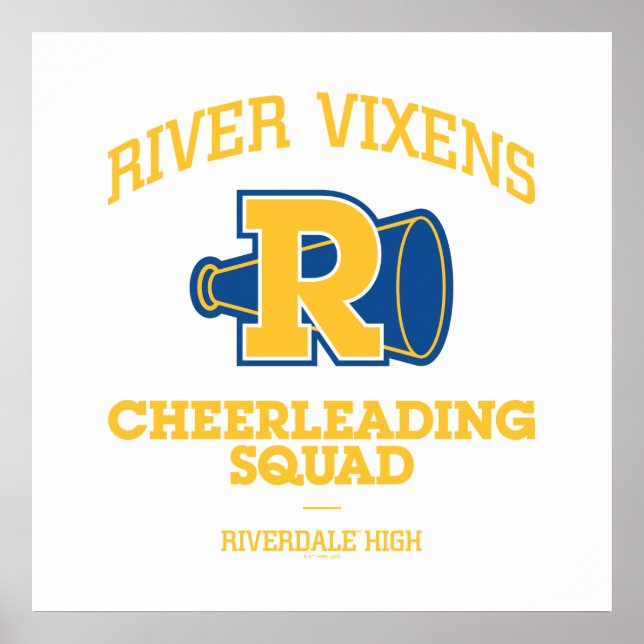 River Vixens Cheerleader Squad Poster (Vorne)