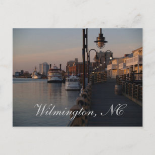 River Walk, Wilmington, NC Postkarte