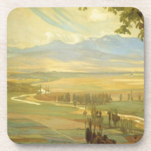 Rivera’s „Avila Morning“-Untersetzer Getränkeuntersetzer