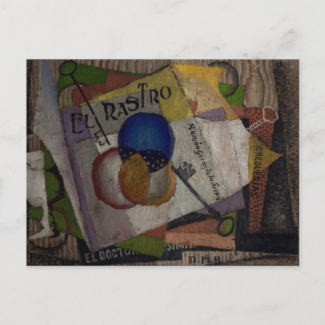 Rivera’s El Rastro Postkarte (Vorderseite)