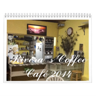 Rivera ` s Kaffee die Cato Sammlung Kalender