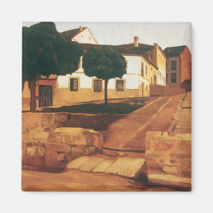 Riveras Magnet "Straße in Avila"
