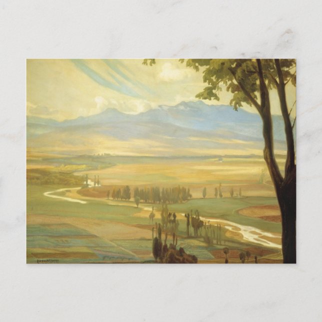 Riveras Postkarte "Avila Morning" (Vorderseite)