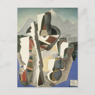 Riveras Postkarte "Landschaft im zapatistischen St