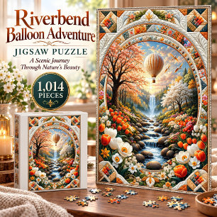 Riverbend Balloon-Abenteuer 1.014-Teile-Puzzle