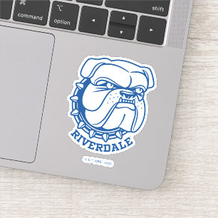 Riverdale Bulldog Head Aufkleber
