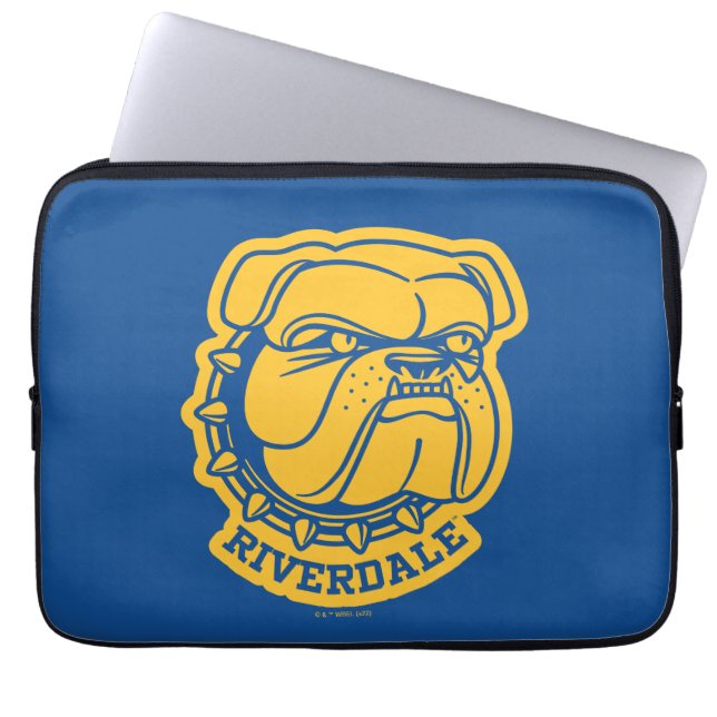 Riverdale Bulldog Head Laptopschutzhülle (Vorderseite)