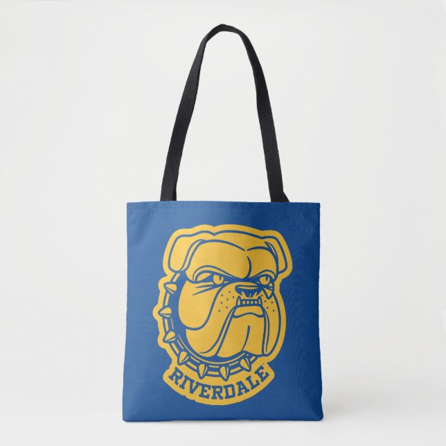 Riverdale Bulldog Head Tasche (Vorderseite)