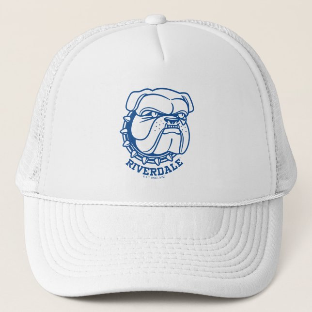 Riverdale Bulldog Head Truckerkappe (Vorderseite)