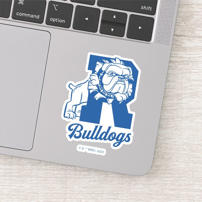 Riverdale Bulldogs Letterman Aufkleber (Detail)