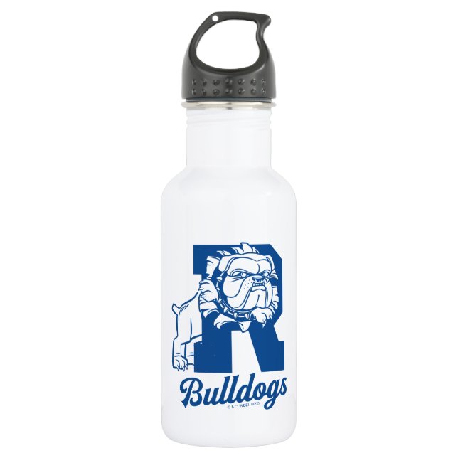 Riverdale Bulldogs Letterman Edelstahlflasche (Vorderseite)