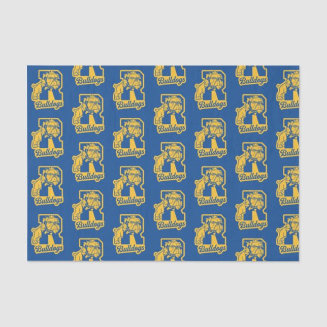 Riverdale Bulldogs Letterman Seidenpapier (Vorderseite)