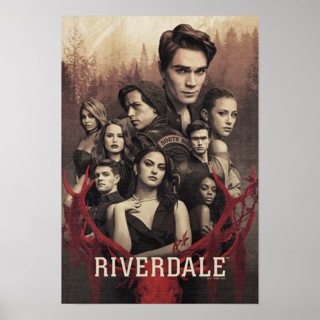 Riverdale Deer Skull Poster (Vorne)