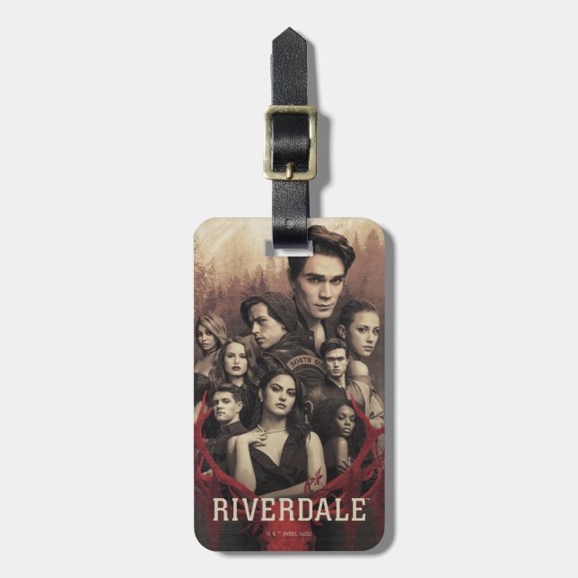 Riverdale Deer Skull Poster Gepäckanhänger (Vorderseite vertikal)