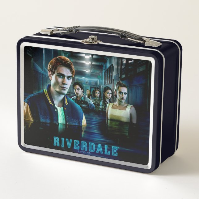 Riverdale Flooding Hallway Poster Metall Brotdose (Vorderseite)