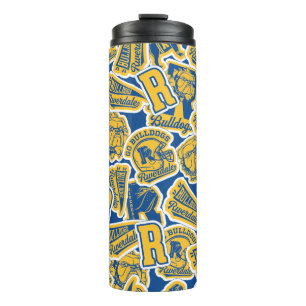 Riverdale Football und Cheer Pattern Thermosbecher
