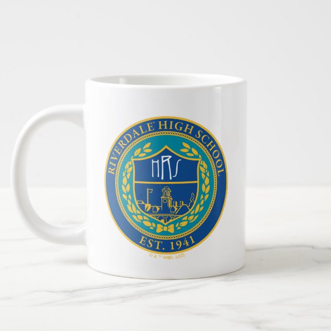 Riverdale High School Siegel Jumbo-Tasse (Links)
